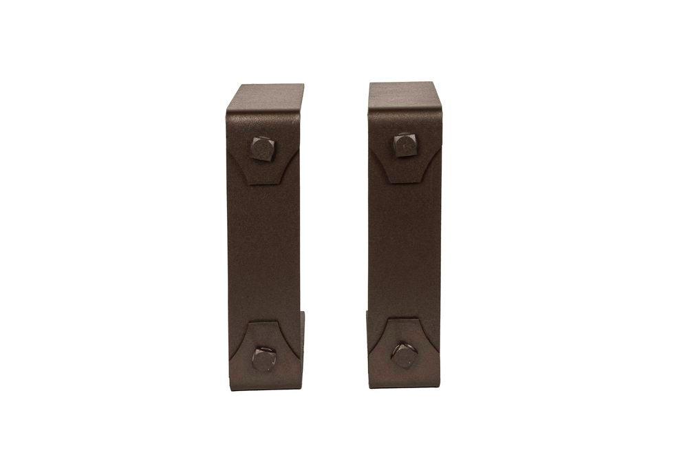 Lexington Hearth 2-Set Bronze Metal Decorative Bracket Trim For Rickhouse Mantels