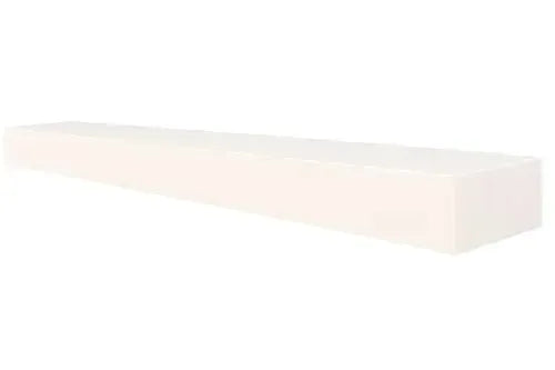 Lexington Hearth Classic 60" Luna White Wood Mantel Shelf Kit