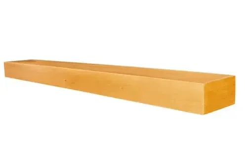 Lexington Hearth Classic 84" Honey Oak Wood Mantel Shelf Kit