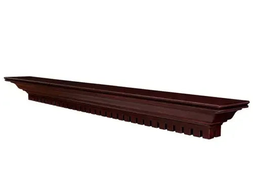 Lexington Hearth Federal 72" Cherry Wood Mantel Shelf Kit