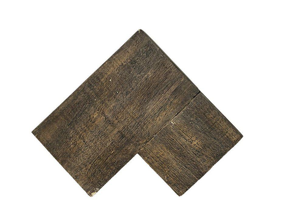 Lexington Hearth Flat Sawn 12" Maduro Corner Mantel