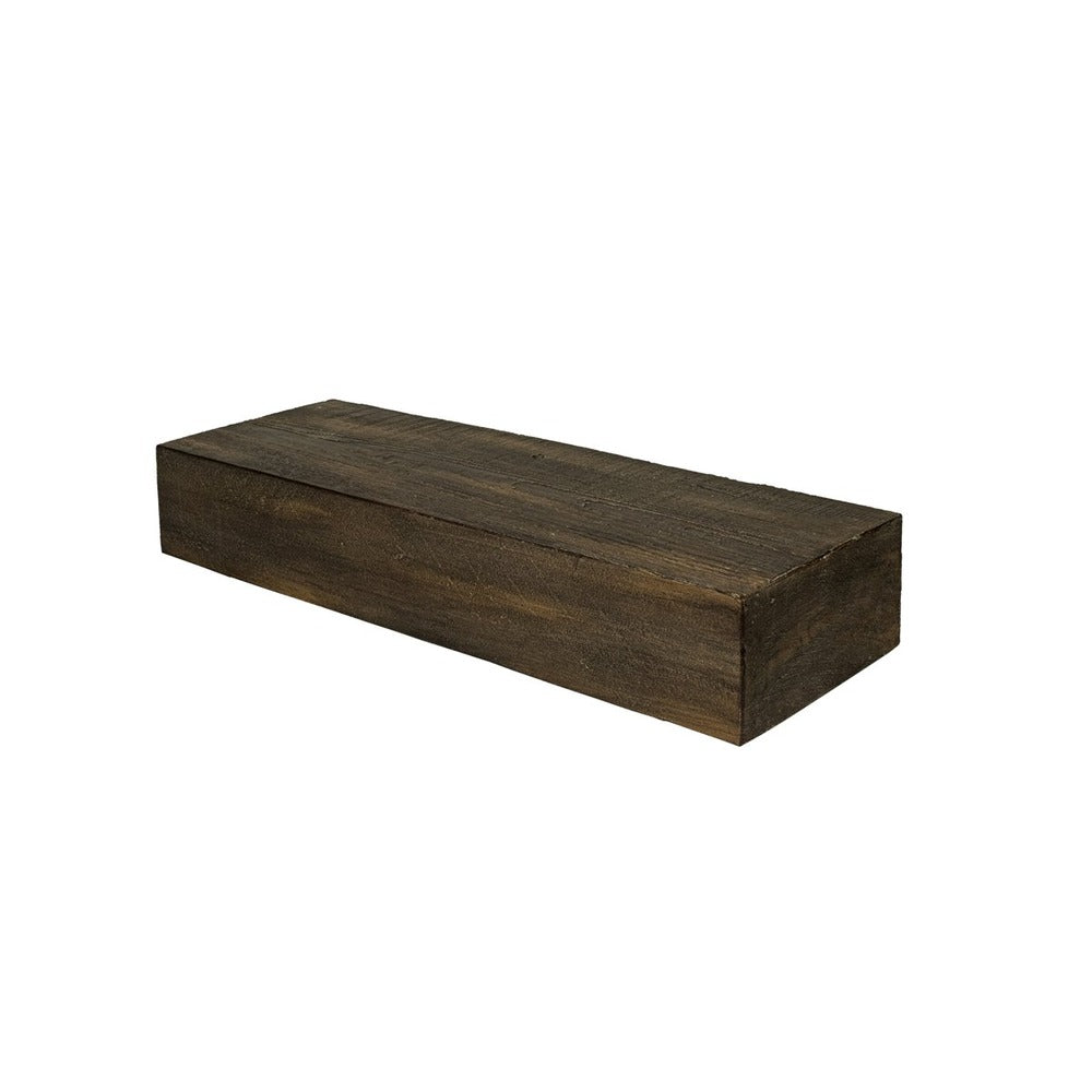 Lexington Hearth Flat Sawn Beam 24" Maduro Extension
