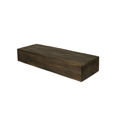 Lexington Hearth Flat Sawn Beam 24" Maduro Extension