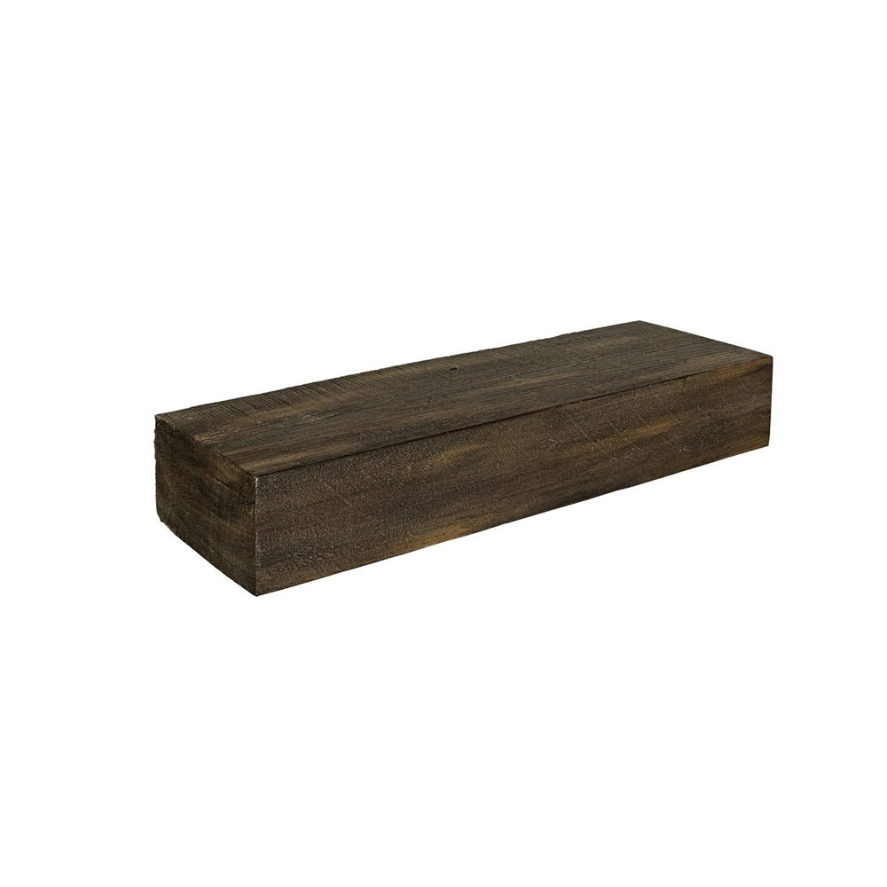 Lexington Hearth Flat Sawn Beam 24" Maduro Extension
