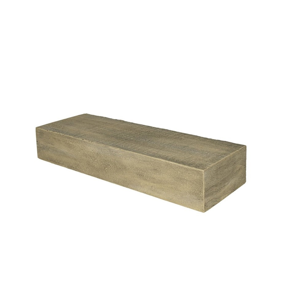 Lexington Hearth Flat Sawn Beam 24" Pale Honey Extension