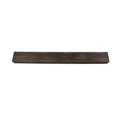 Lexington Hearth Flat Sawn Beam 48" Non-Combustible Maduro Mantel Shelf Kit