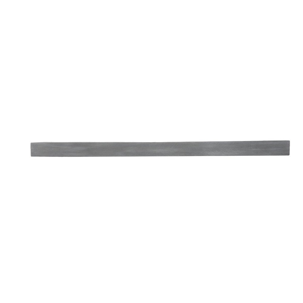 Lexington Hearth Flat Sawn Beam 48" Non-Combustible Weathered Gray Mantel Shelf Kit