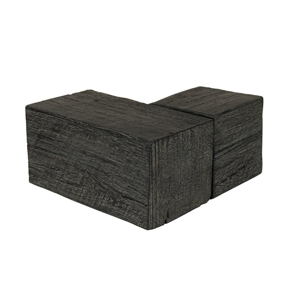Lexington Hearth Grist Mill 12" Eclipse Corner Mantel