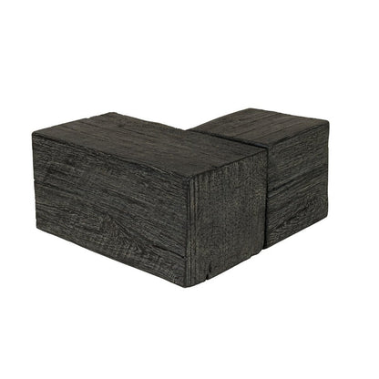 Lexington Hearth Grist Mill 12" Eclipse Corner Mantel