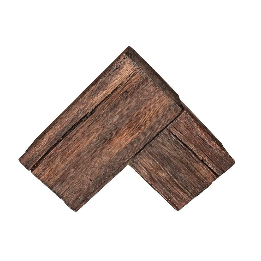 Lexington Hearth Grist Mill 12" Maduro Corner Mantel
