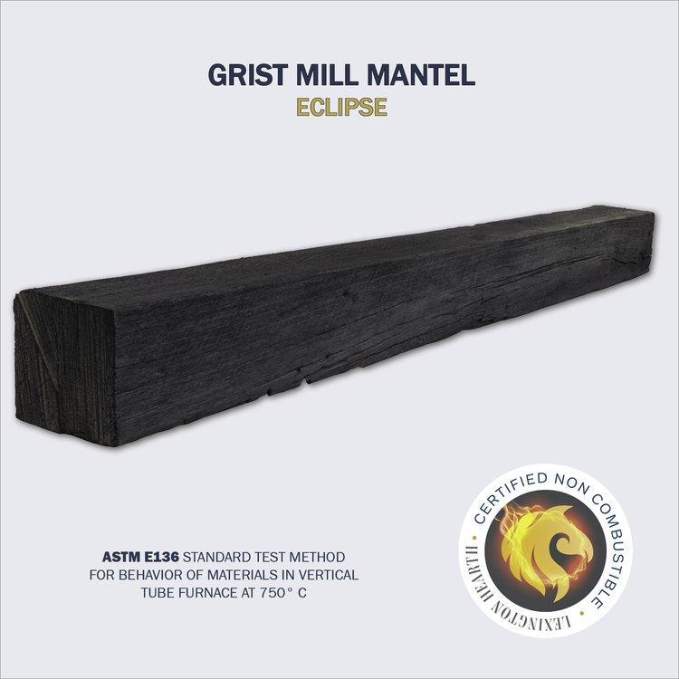 Lexington Hearth Grist Mill 60" Non-Combustible Eclipse Mantel Shelf Kit