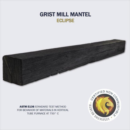 Lexington Hearth Grist Mill 60" Non-Combustible Eclipse Mantel Shelf Kit