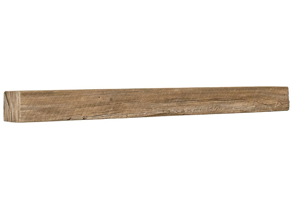 Lexington Hearth Grist Mill 60" Non-Combustible Pale Honey Mantel Shelf Kit