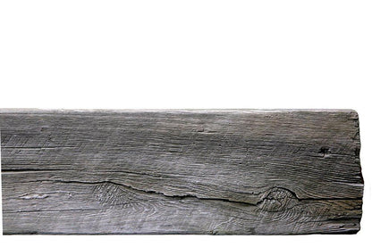 Lexington Hearth Grist Mill 60" Non-Combustible Weathered Gray Mantel Shelf Kit