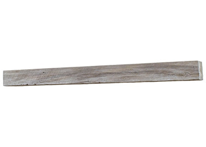 Lexington Hearth Grist Mill 60" Non-Combustible Weathered Gray Mantel Shelf Kit