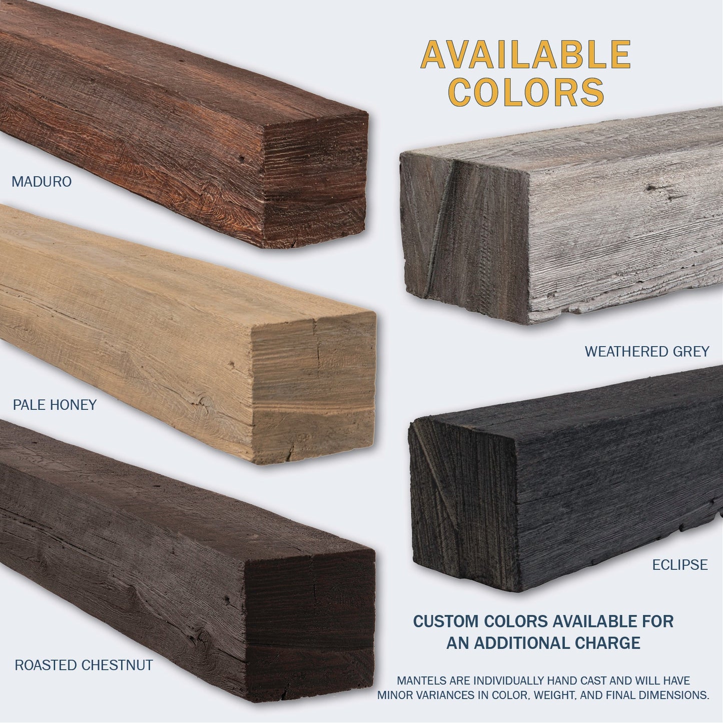 Lexington Hearth Grist Mill 72" Non-Combustible Maduro Mantel Shelf Kit