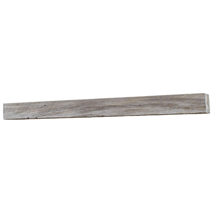 Lexington Hearth Grist Mill 72" Non-Combustible Weathered Gray Mantel Shelf Kit