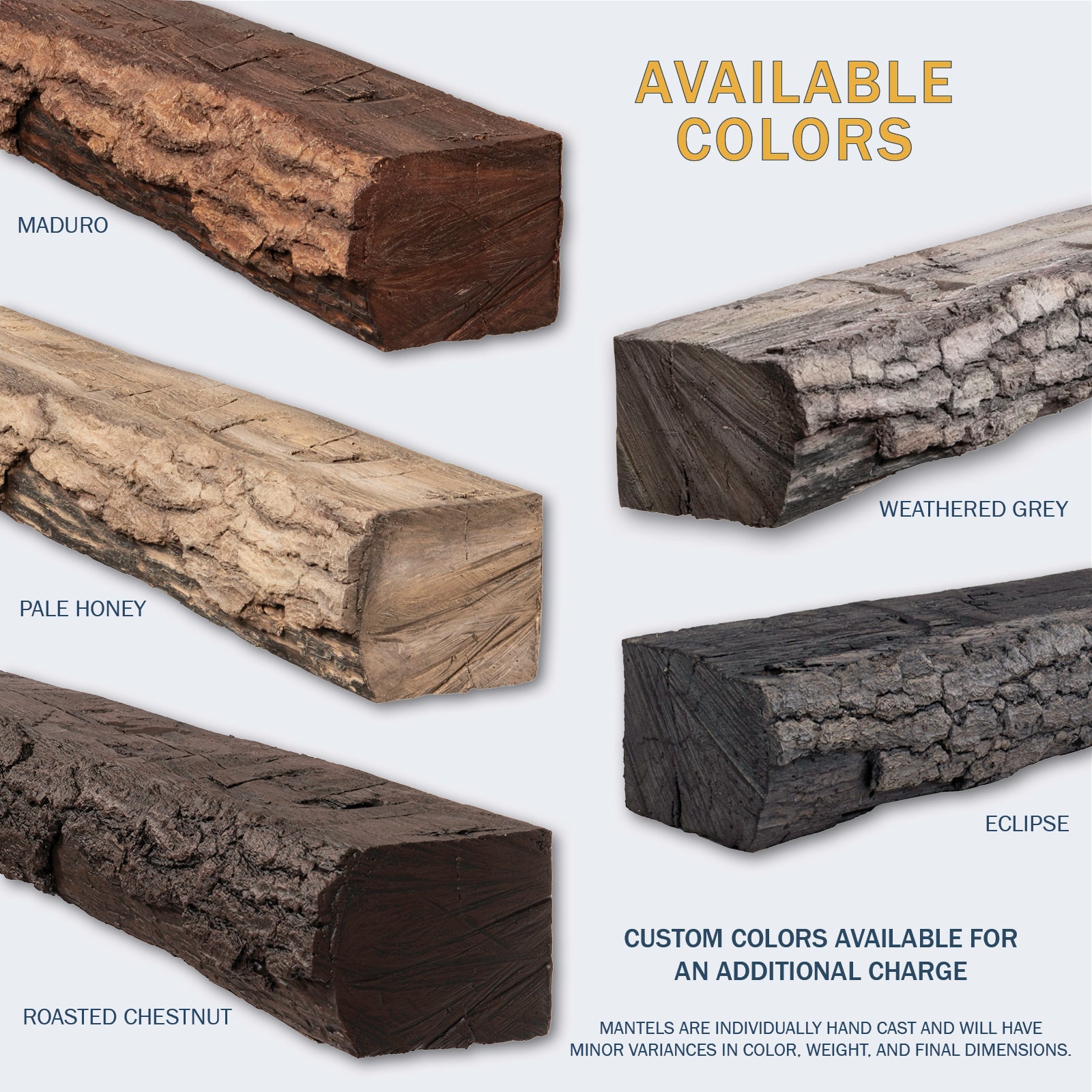 Lexington Hearth Half-Round Sleeper 72" Non-Combustible Maduro Mantel Shelf Kit