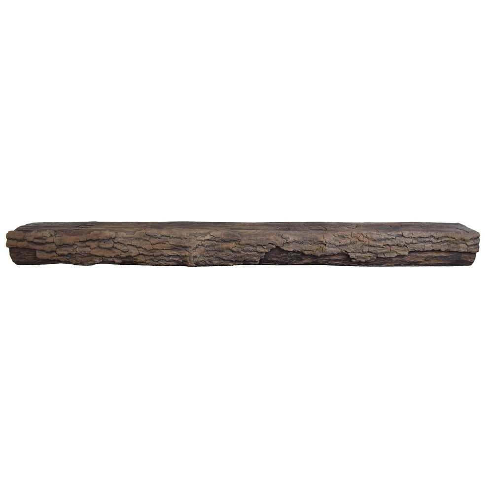 Lexington Hearth Half-Round Sleeper 72" Non-Combustible Maduro Mantel Shelf Kit