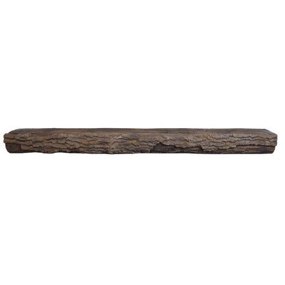 Lexington Hearth Half-Round Sleeper 72" Non-Combustible Maduro Mantel Shelf Kit