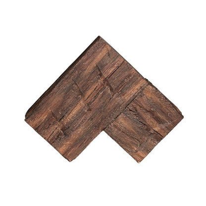 Lexington Hearth Hayloft Beam 12" Maduro Corner Mantel