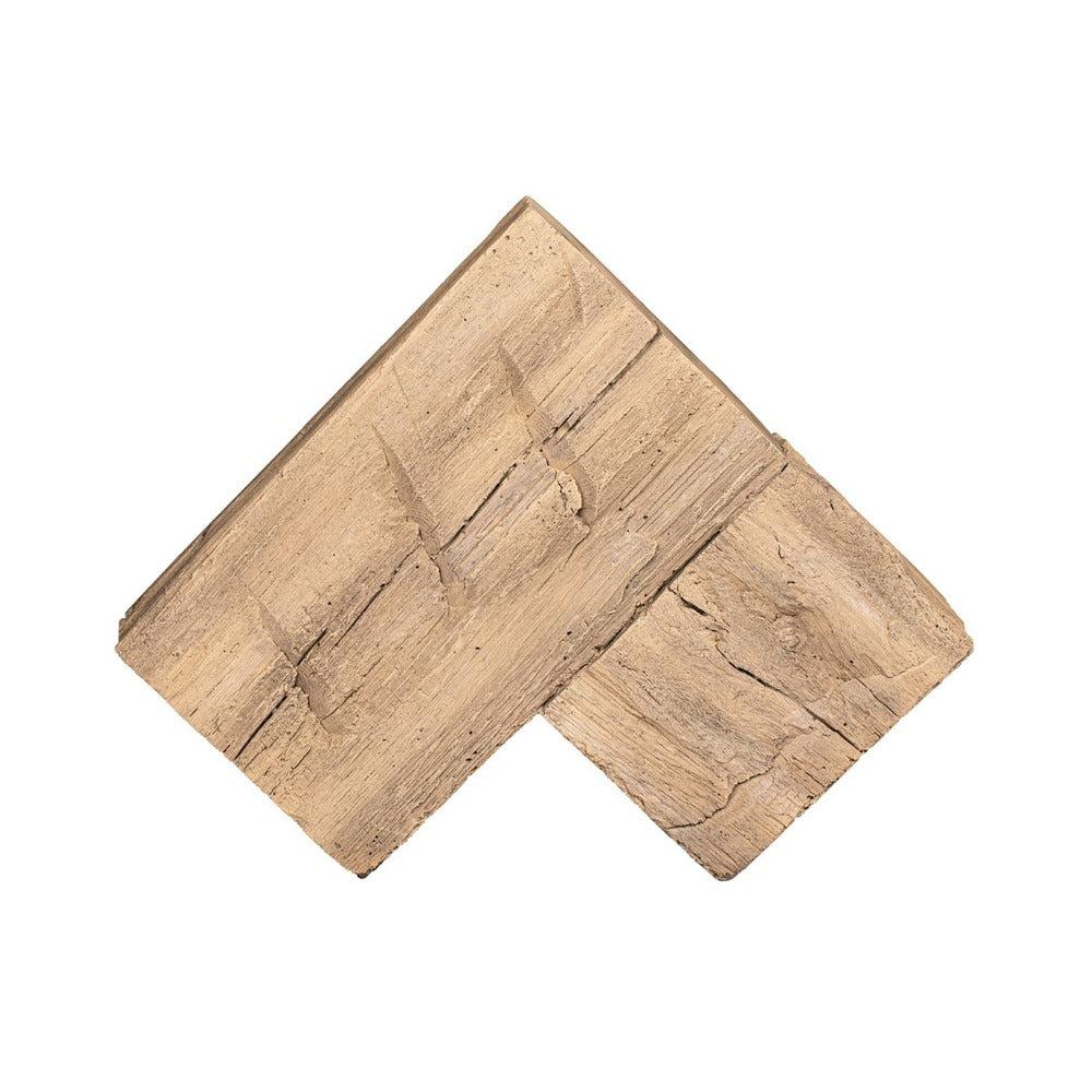 Lexington Hearth Hayloft Beam 12" Pale Honey Corner Mantel