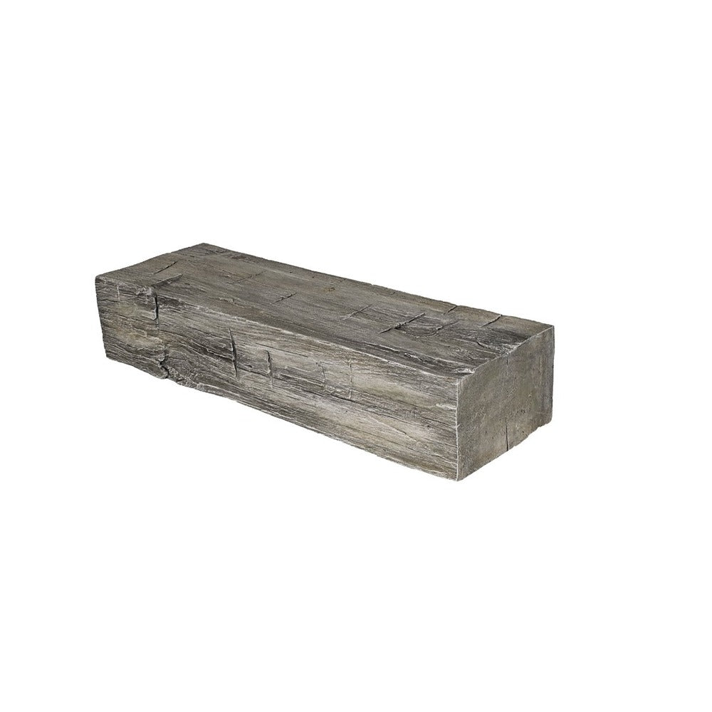Lexington Hearth Hayloft Beam 24" Weathered Gray Extension