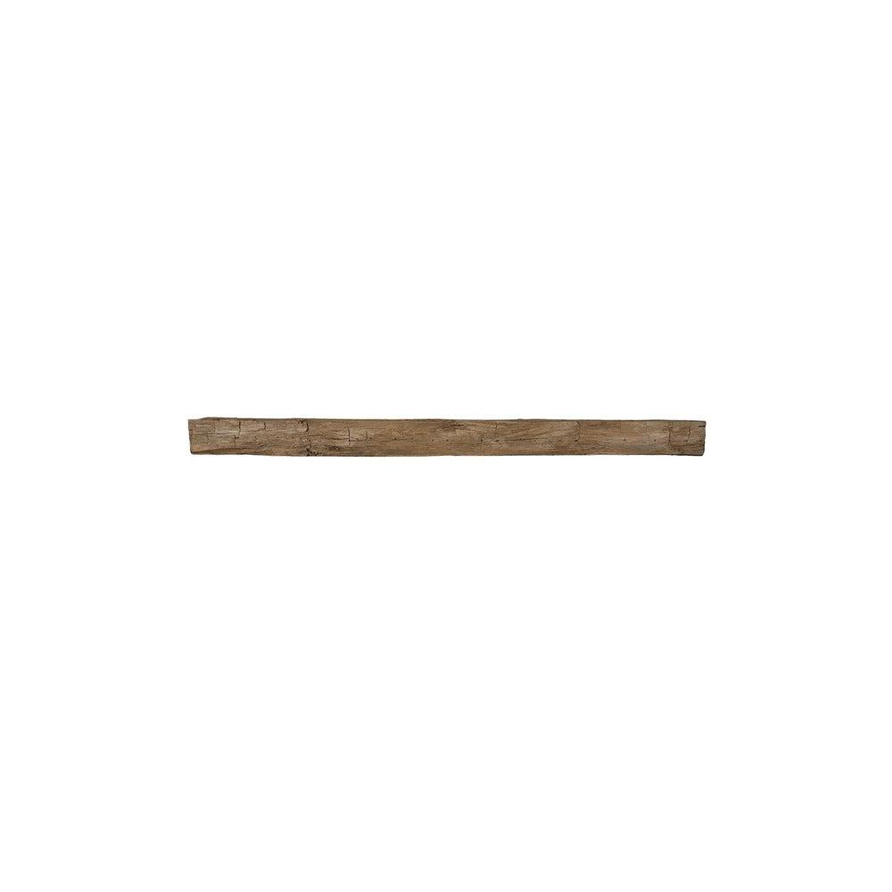 Lexington Hearth Hayloft Beam 72" Non-Combustible Pale Honey Mantel Shelf Kit