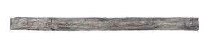 Lexington Hearth Hayloft Beam 72" Non-Combustible Weathered Gray Mantel Shelf Kit