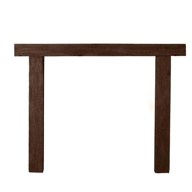 Lexington Hearth Hitching Post 3 Pieces Roasted Chestnut Mantel Surround Kit