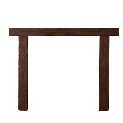 Lexington Hearth Hitching Post 3 Pieces Roasted Chestnut Mantel Surround Kit