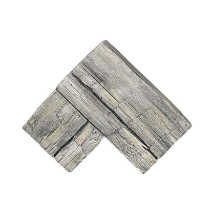 Lexington Hearth Rickhouse 12" Weathered Gray Corner Mantel