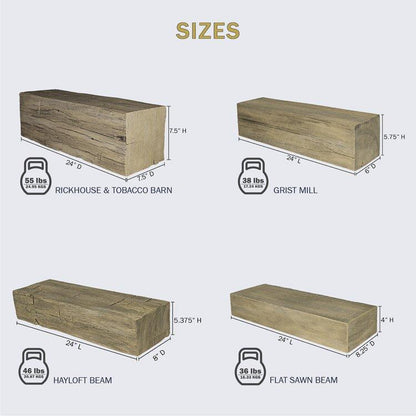 Lexington Hearth Rickhouse 24" Pale Honey Extension