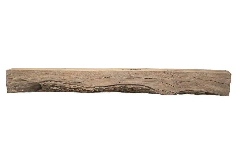 Lexington Hearth Rickhouse 60" Non-Combustible Pale Honey Mantel Shelf Kit