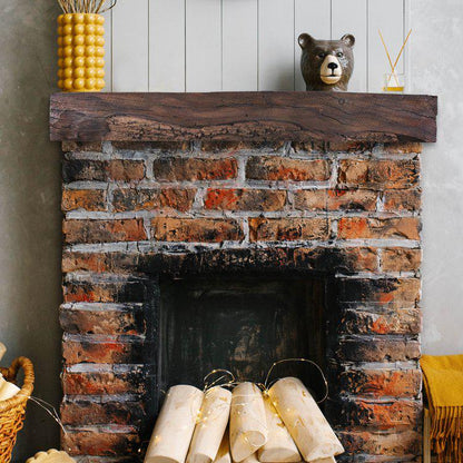 Lexington Hearth Rickhouse 72" Non-Combustible Maduro Mantel Shelf Kit