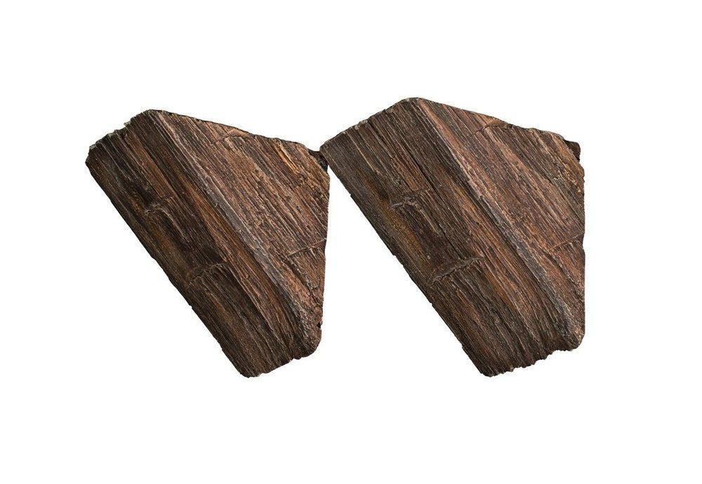 Lexington Hearth Set of 2 Maduro Rustic Corbel