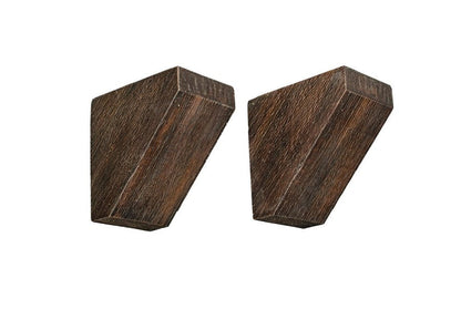 Lexington Hearth Set of 2 Maduro Sawmill Corbel