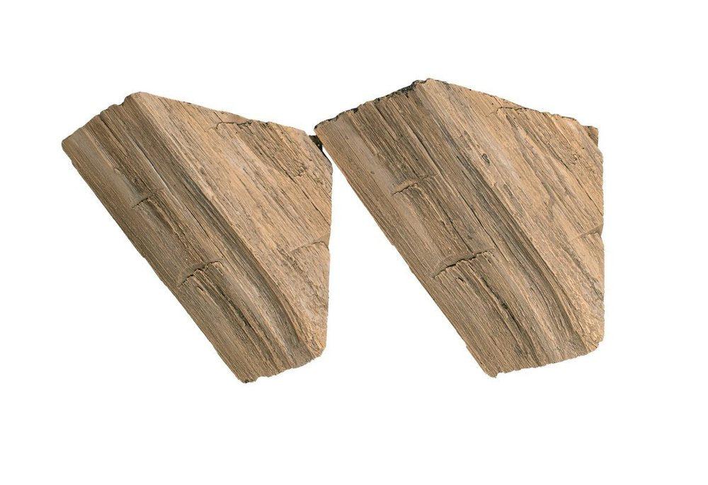 Lexington Hearth Set of 2 Pale Honey Rustic Corbel