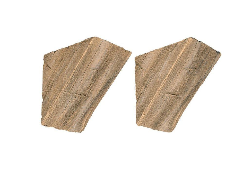 Lexington Hearth Set of 2 Pale Honey Rustic Corbel