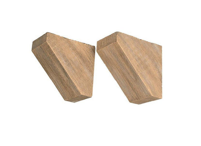 Lexington Hearth Set of 2 Pale Honey Sawmill Corbel