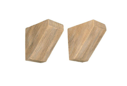 Lexington Hearth Set of 2 Pale Honey Sawmill Corbel