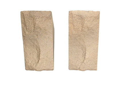 Lexington Hearth Set of 2 Turfway Tan Limestone Corbel