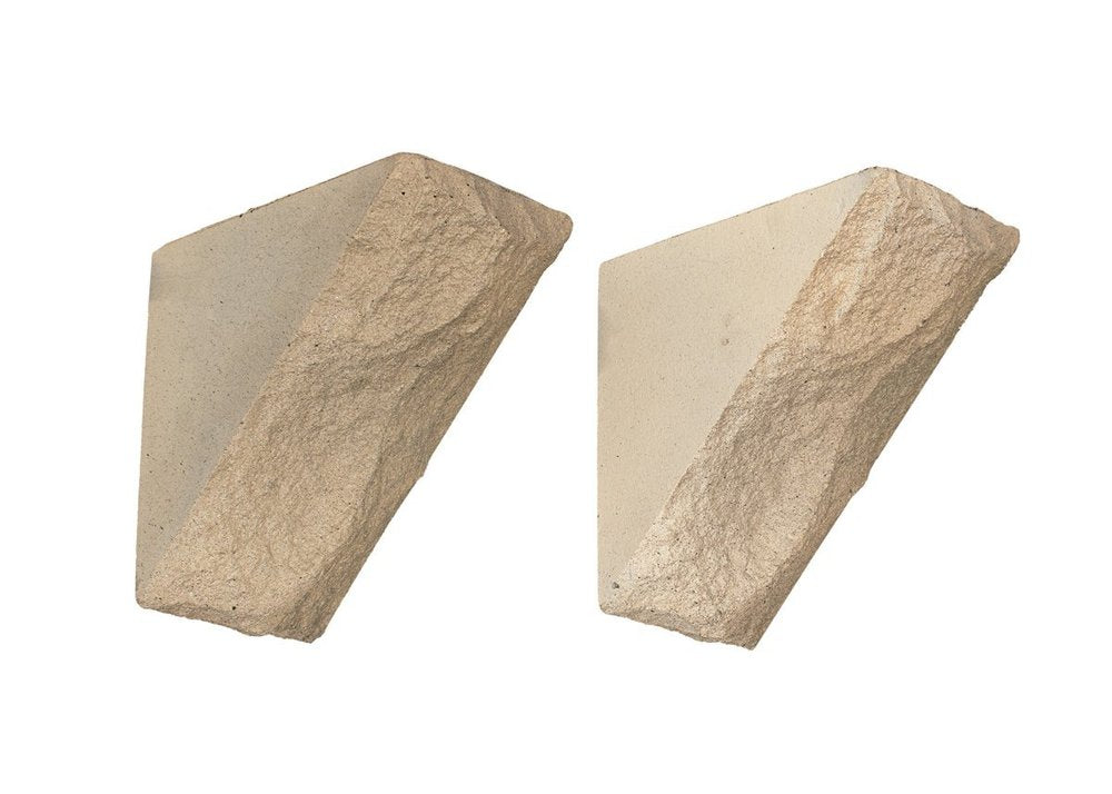 Lexington Hearth Set of 2 Turfway Tan Limestone Corbel