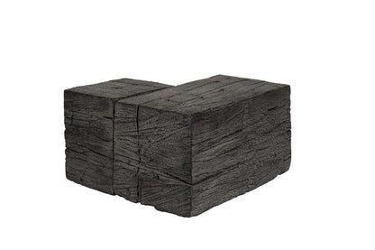 Lexington Hearth Tobacco Barn 12" Eclipse Corner Mantel