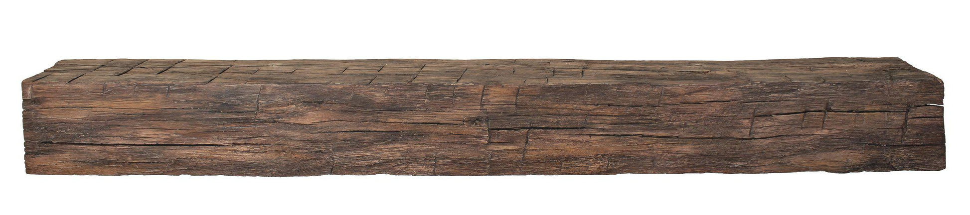 Lexington Hearth Tobacco Barn 60" Non-Combustible Maduro Mantel Shelf Kit