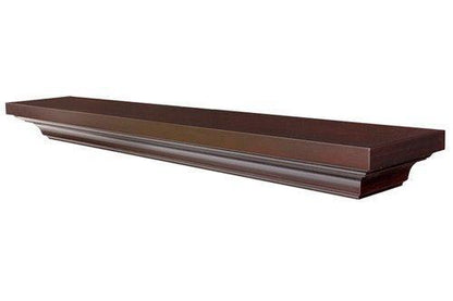 Lexington Hearth Woodford 48" Cherry Wood Mantel Shelf Kit