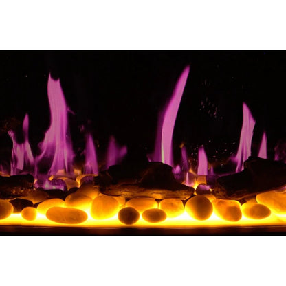 Litedeer 48" Gloria II Push-In Contemporary Smart Linear Built-In Electric Fireplace