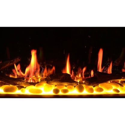 Litedeer 48" Gloria II Push-In Contemporary Smart Linear Built-In Electric Fireplace