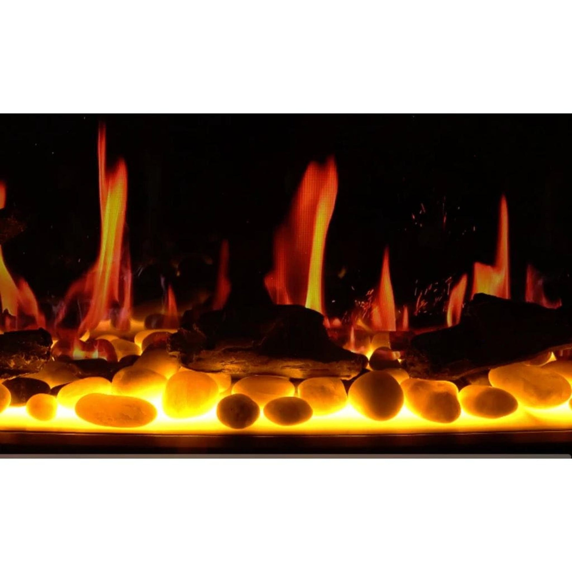 Litedeer 48" Gloria II Push-In Contemporary Smart Linear Built-In Electric Fireplace