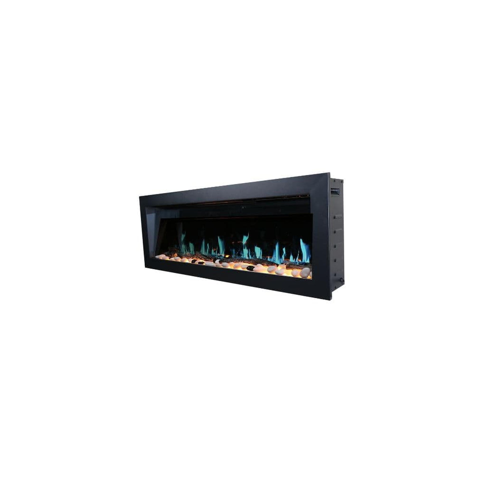Litedeer 48" Latitude II Push-In Contemporary Smart Linear Built-In Electric Fireplace